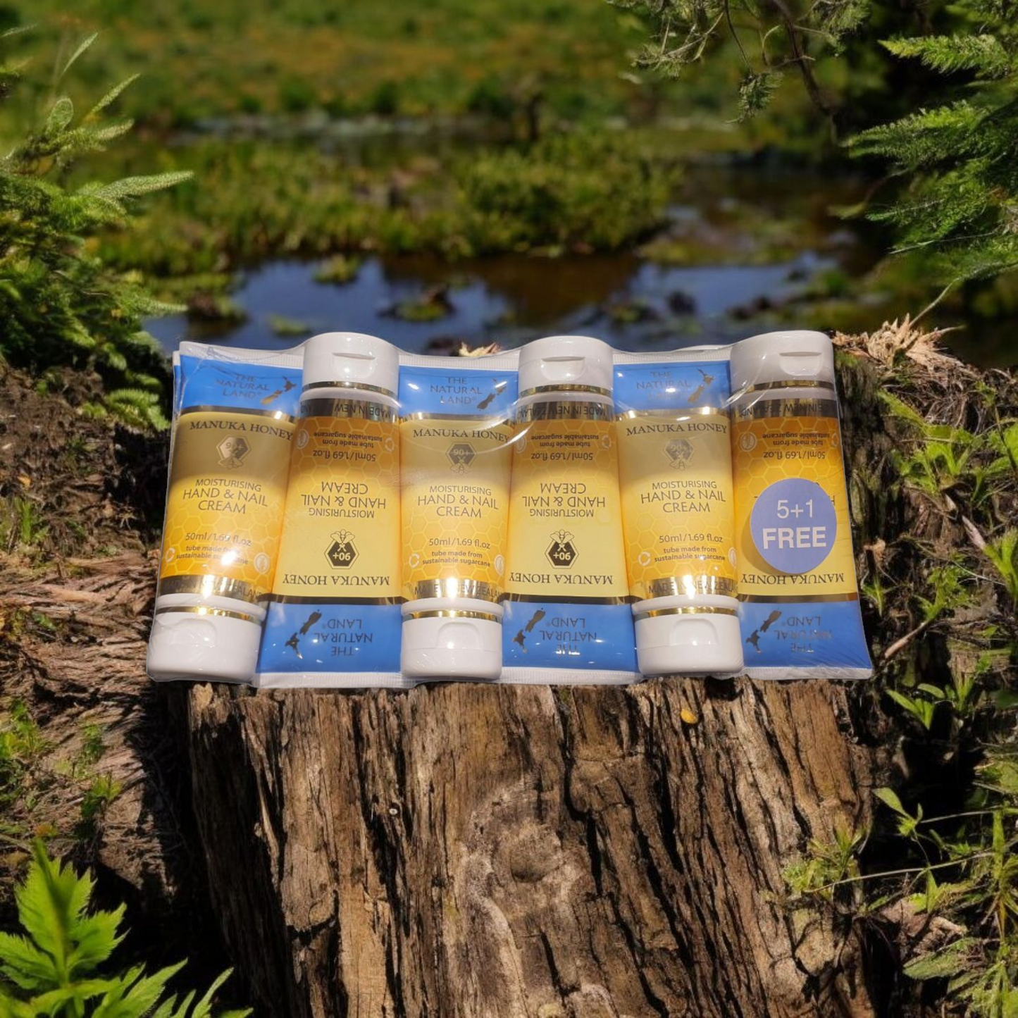 Manuka Honey Hand and Nail Cream 50ml 6pk (5 + 1 Free)