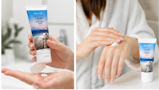 Alpine Silk Lanoline Hand & Nail Creme 85ml