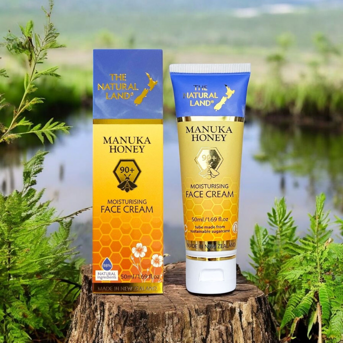 Natural Land Manuka Honey Moisturizing Face Cream