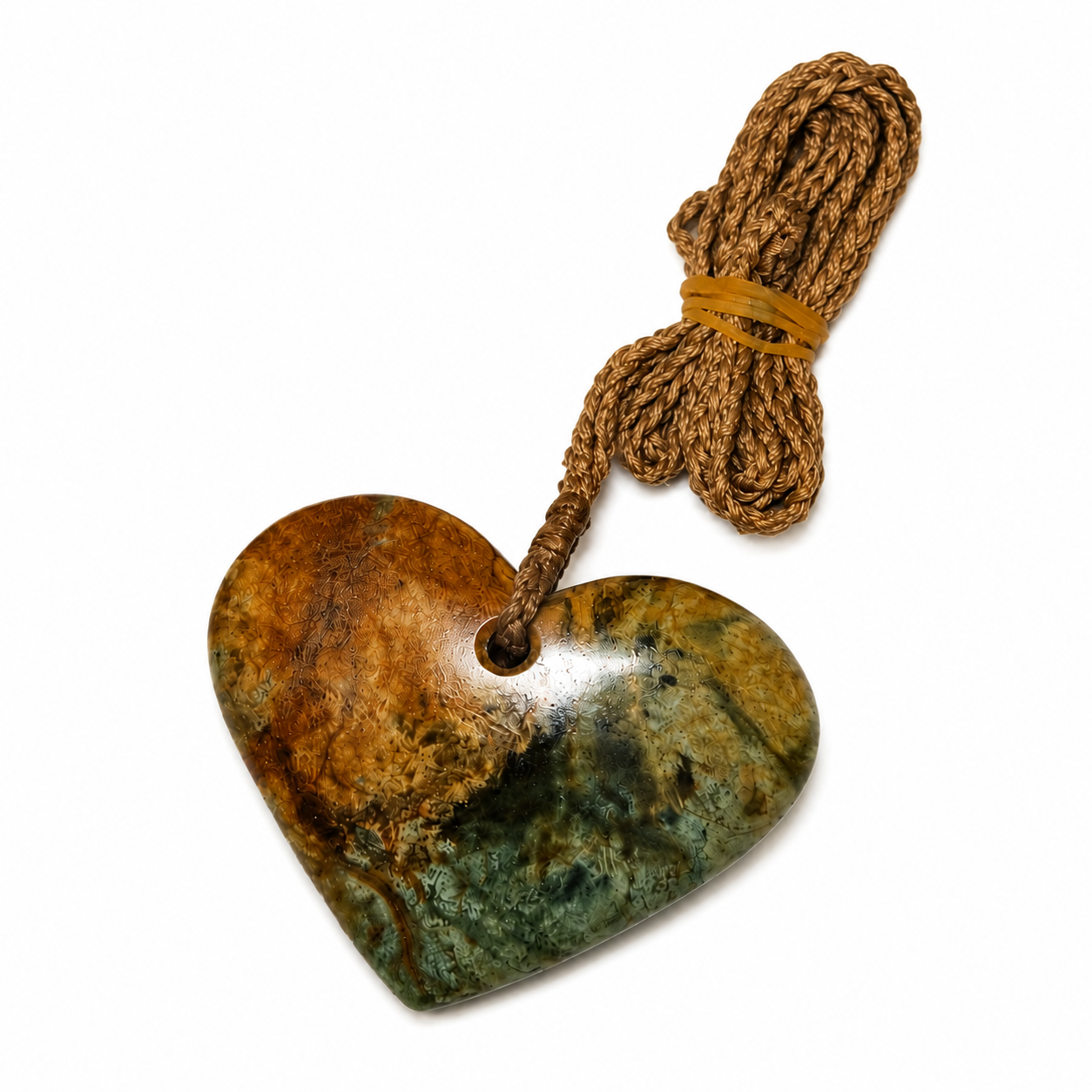 Manawa (Heart) Pounamu Pendant