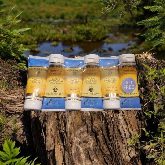 Manuka Honey Hand and Nail Cream 50ml 6pk (5 + 1 Free)