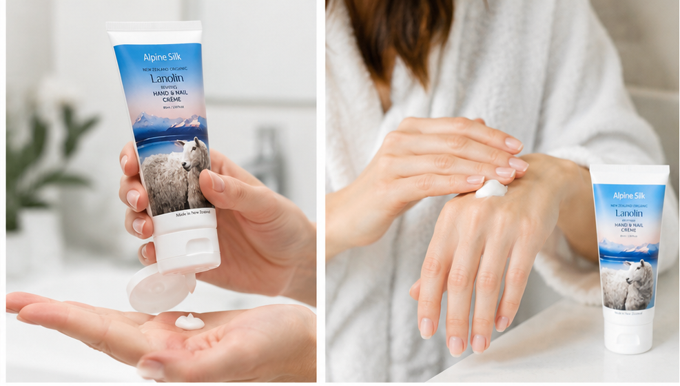 Alpine Silk Lanoline Hand & Nail Creme 85ml