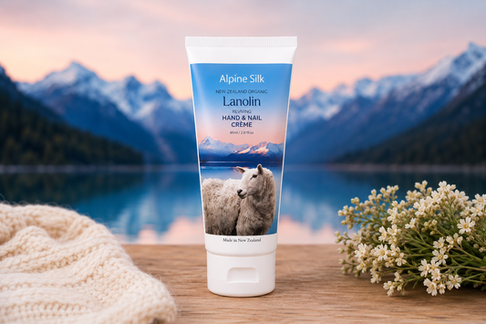 Alpine Silk Lanoline Hand & Nail Creme 85ml