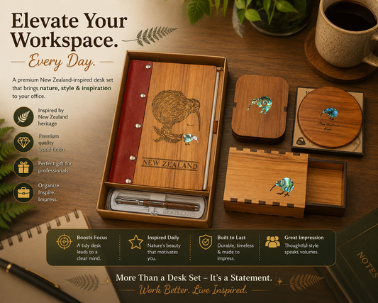 Crafted Desk Essentials Gift Set