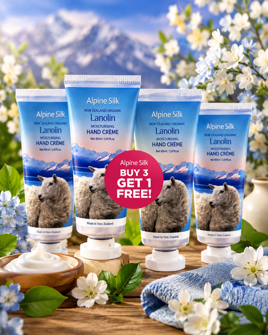 Alpine Silk Lanolin  Moisturising Hand creme