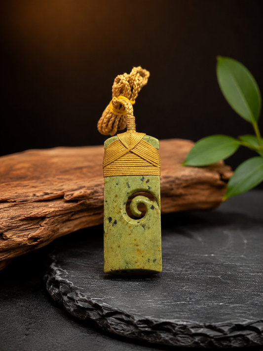 Hei Toki with Koru Pendent