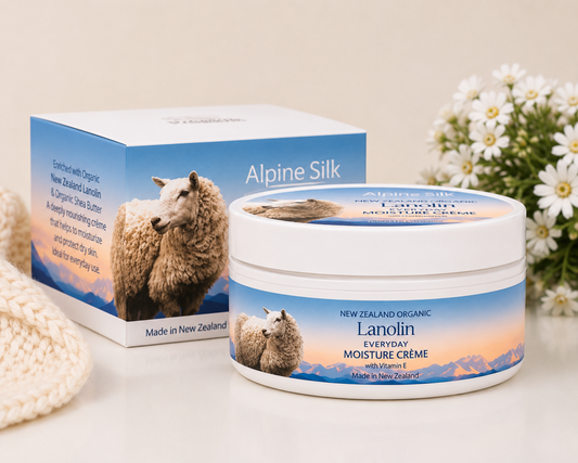 Alpine Silk Lanoline Everyday Moisturizing Cream 100g
